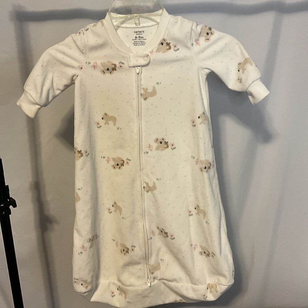 Carters Infant Baby Sleep Sack Koala Bears 6-9M